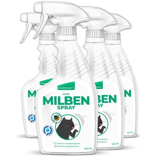 Silberkraft Milbenspray für Katzen