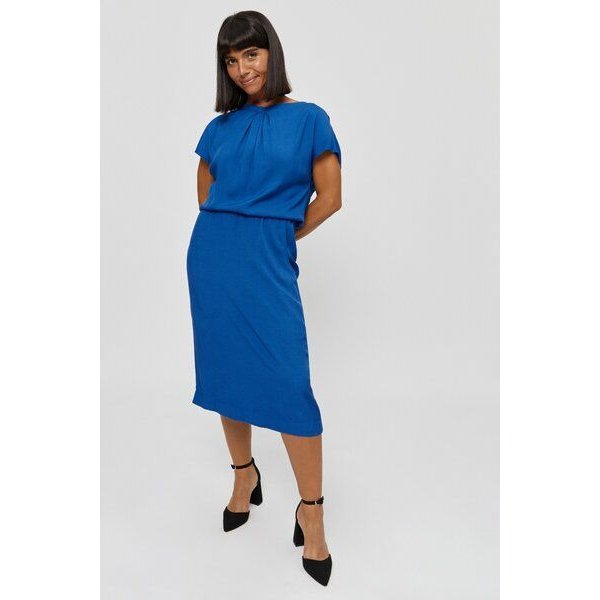 AYANI Amy | Midikleid mit Bleistiftrock und Ausschnittdetail
