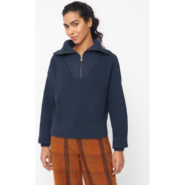 Givn Berlin Troyer-Strickpullover LUZ aus Bio-Baumwolle