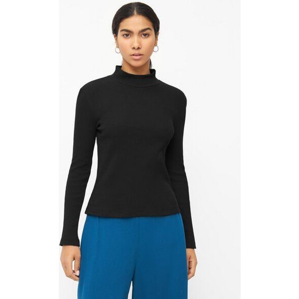 Givn Berlin Rollkragen-Longsleeve GINA aus Bio-Baumwolle