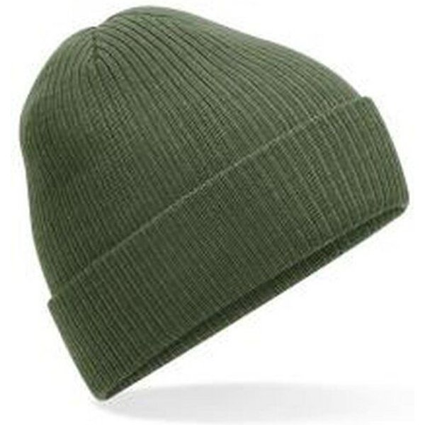Beechfield Damen / Herren Fleece Gerippte Mütze Wintermütze