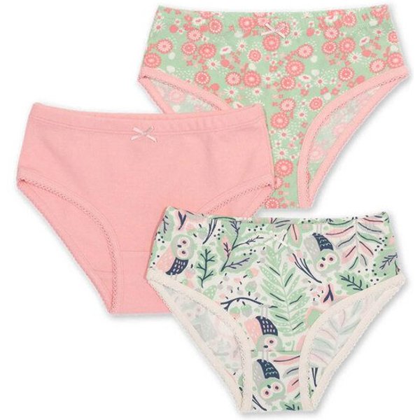 Kite Clothing Mädchen Slips 3er-Pack aus Bio-Baumwolle