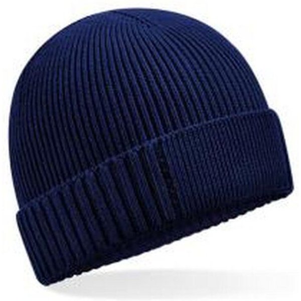 Beechfield Damen / Herren Patch-Mütze aus Bio-Baumwolle