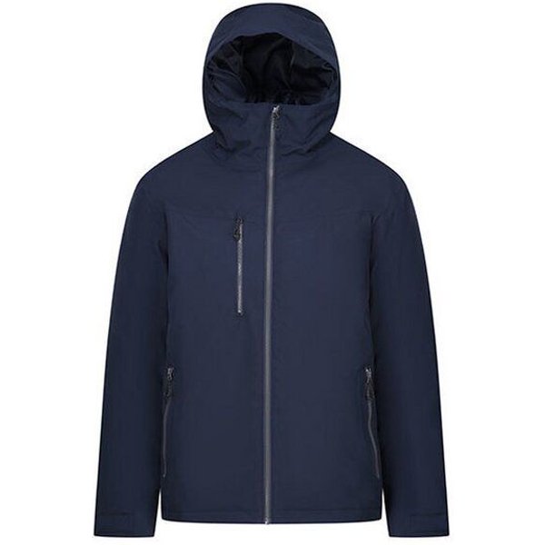 Regatta Professional Herren Wasserdichte gefütterte Softshelljacke mit Kapuze Recycled kontrastfarbene Reißverschlüsse