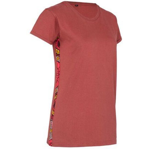 Maishameanslife Bio Kitenge Shirt - Women - Weiß/Rot/Schwarz/Grün
