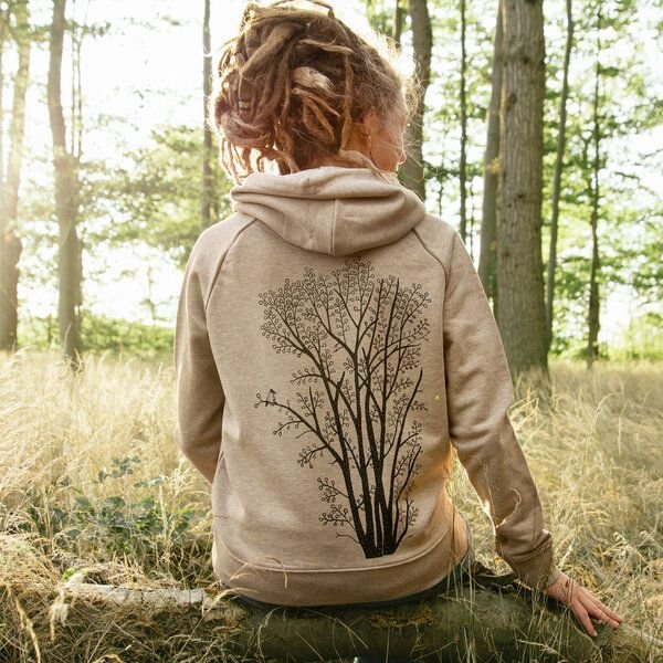 Cmig Damen Hoodie Erle mit Elster