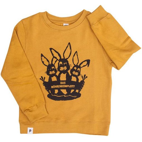 päfjes Das Hasen Möhrenkomplott - Kinder Bio Sweater - Organic Cotton