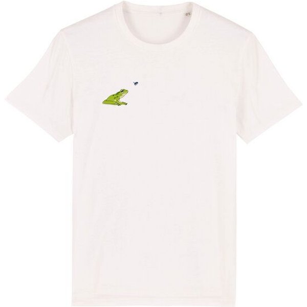 Spangeltangel T-Shirt bedruckt, Frosch, nachhaltig, Biobaumwolle, Herren, Natur, Insekt