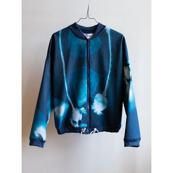 Ecostories Oversize Jacke Blauzeit