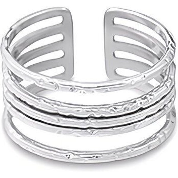 Größenverstellbarer BOHO Layering Ring ca. Ø 17 - 20 mm von Elektropulli