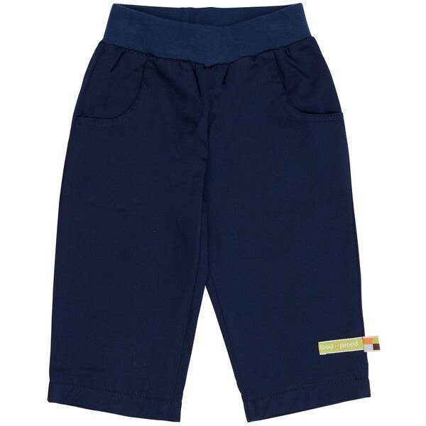 loud + proud Baby & Kinder Hose Twill mit Futter, GOTS-zertifiziert