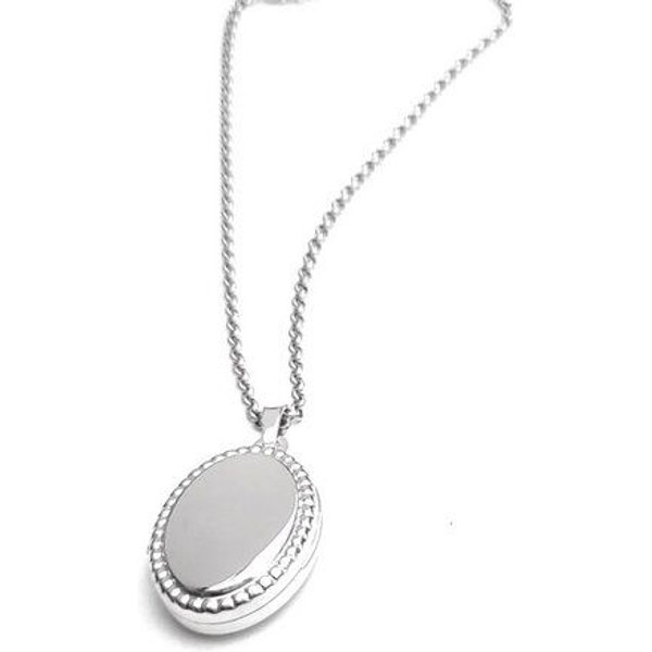 MOANINA Kette Medaillon Sara - 925 Silber/18k Gold Vermeil - 3 Längen