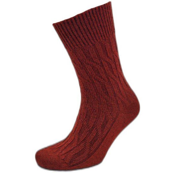 BLS Organic Jaquard Design GOTS zertifizierte Glitter Bio-wolle Damen Socken