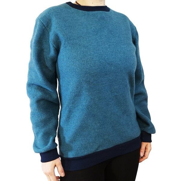 liebewicht Pullover aus Bio Wolle Wollwalk unisex