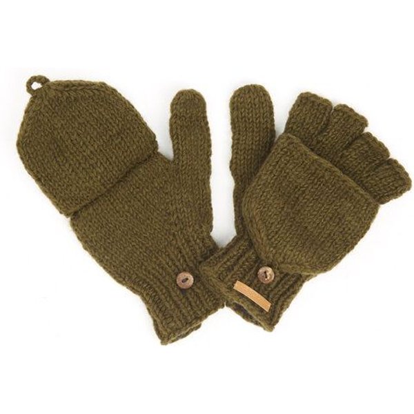 short'n'pietz Schurwollhandschuhe, handgestrickt
