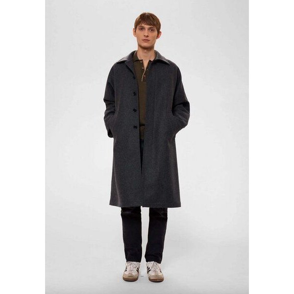 Nudie Jeans Mantel Corey Car Coat aus Wollmix