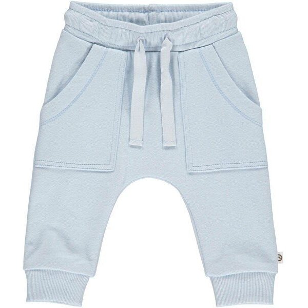 Fred's World by Green Cotton "Green Cotton" Sweat-Hose hellblau