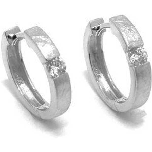 MOANINA Ohrringe Loano Hoops - 925 Silber/18k Gold Vermeil