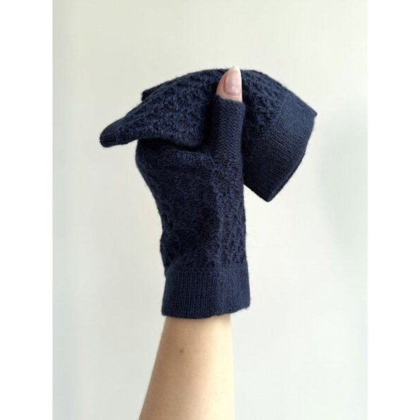 TINKU -Celebrating Bolivian Heritage 100% Alpaka Fingerlose Handschuhe (MAKI) Handgestrickt aus Bolivien