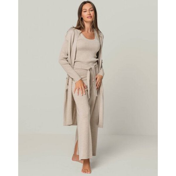 YOU LOOK PERFECT Merino Loungewear Set "Cardigan Blossom & Top Blossom & Hose Bailey"