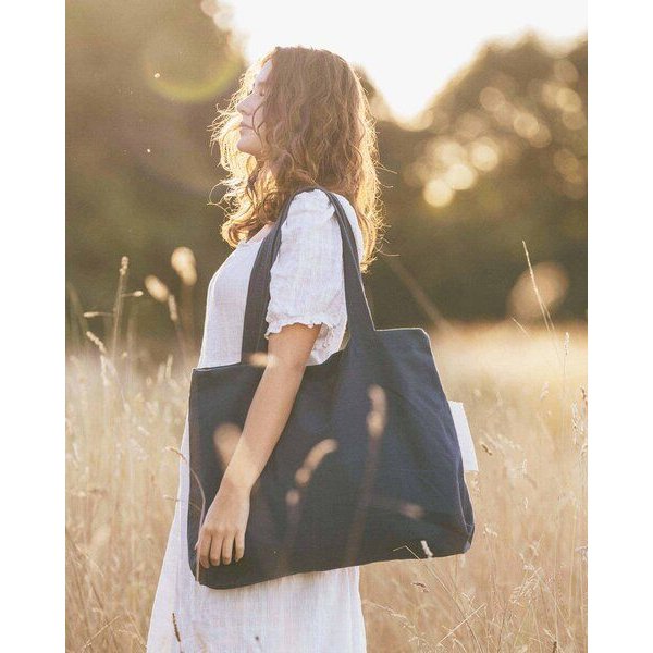 TINTOK Rima Canvas Tasche 100 % Bio-Baumwolle GOTS-zertifiziert