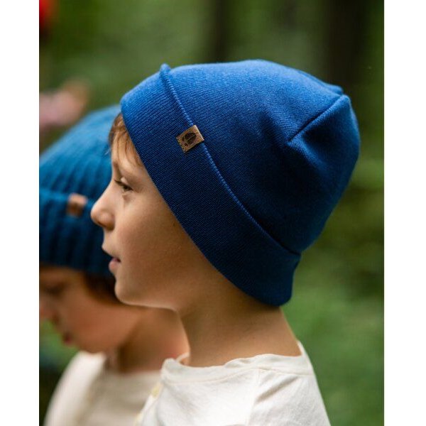 Kopyto Wolf Baby Kindermütze 100% RWS Merinowolle Mulesingfrei