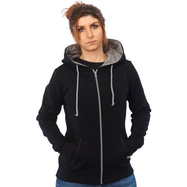 WASNI Frauen-Kapuzenjacke, made in Esslingen aus GOTS-zertifizierter Bio-Baumwolle