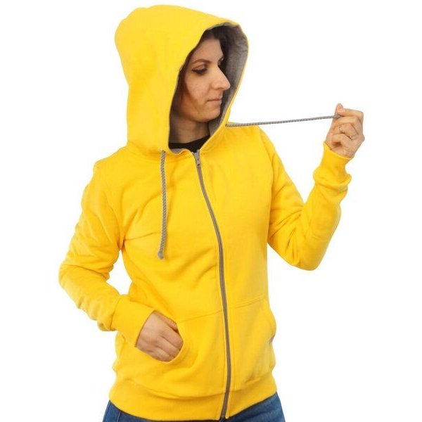 WASNI Frauen-Kapuzenjacke, made in Esslingen aus GOTS-zertifizierter Bio-Baumwolle