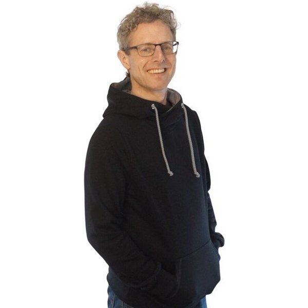 WASNI Hoodie mit Schalkragen, made in Esslingen aus GOTS-zertifizierter Bio-Baumwolle
