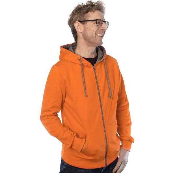 WASNI Kapuzenjacke, made in Esslingen aus GOTS-zertifizierter Bio-Baumwolle