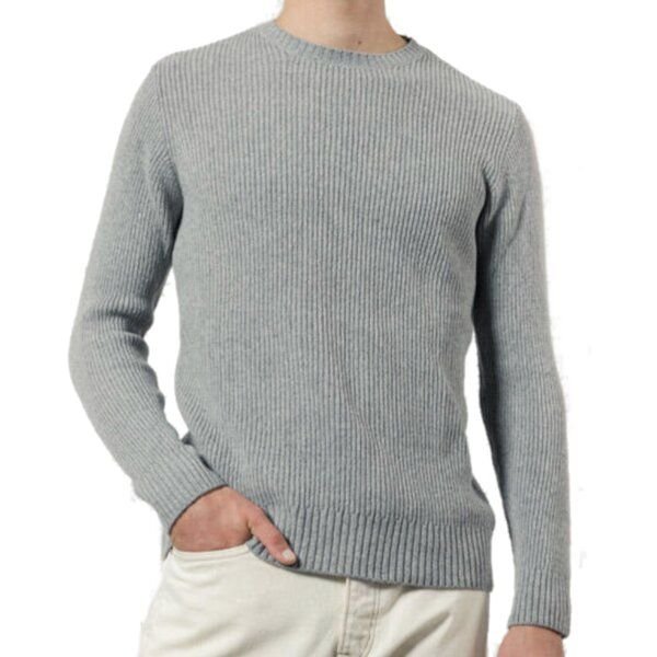 Rifò - Circular Fashion Made in Italy Herrenpullover Carlo aus recycelter Kaschmirwolle