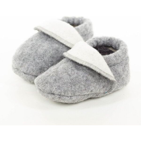nahtur-design Babyschuhe aus Flauschloden – 100 % Schurwolle, 2 Größen