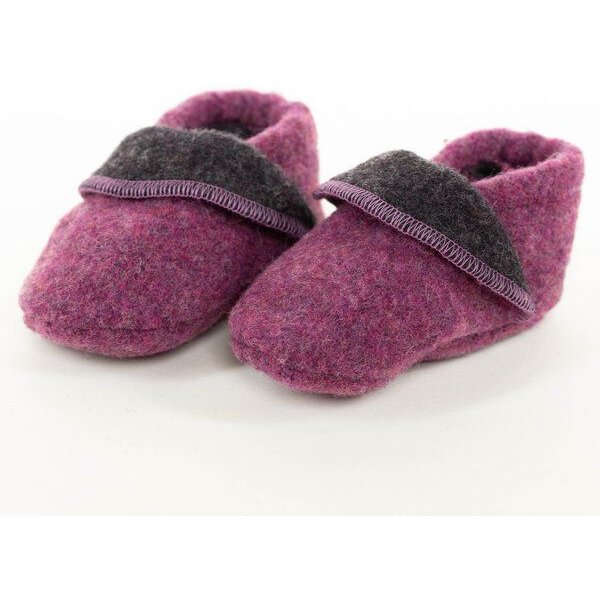 nahtur-design Babyschuhe aus Flauschloden – 100 % Schurwolle, 2 Größen