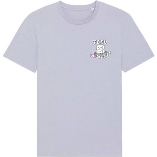 roots of compassion T-Shirt Tofu Lovers Club bio & fair & vegan - weiter Schnitt - veggie, Vegetarier, Veganer
