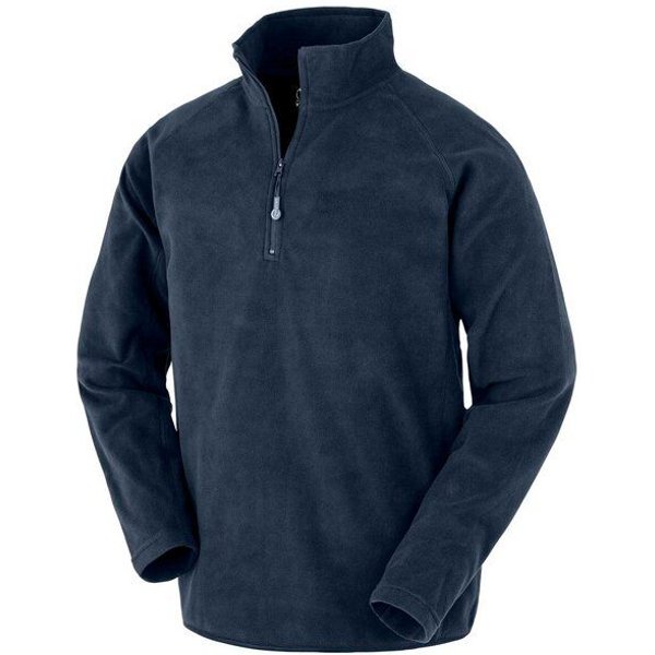 YTWOO Recycelter Unisex Microfleece-Pullover mit Reißverschlusskragen