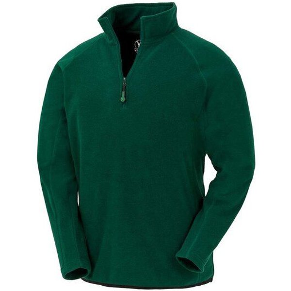 YTWOO Recycelter Unisex Microfleece-Pullover mit Reißverschlusskragen