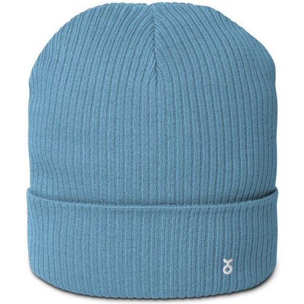 Rippenmütze aus Bio-Baumwolle Unisex - PepMelon weißes Logo