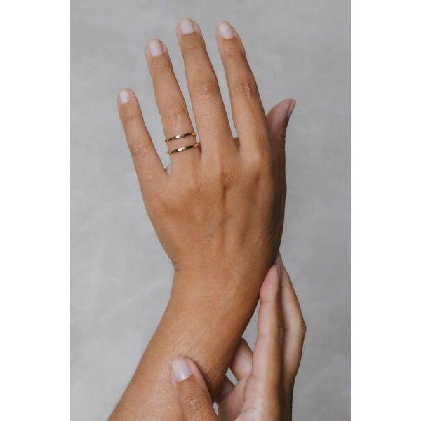 Jyoti - Fair Works Ring Karana Messing/ Silber