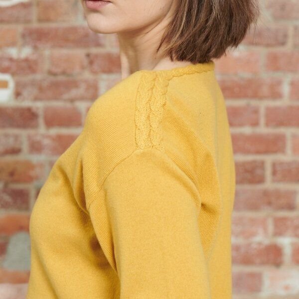 CON_STANT Zopfpullover 90% Merinowolle (kbT), 10% Kaschmir (kbT)