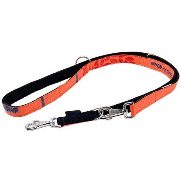 GOOPSI Hundeleine 2m, Multifunktionsleine, 3-fach verstellbar, upcycling - Fairtrade