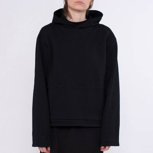 KOLO Berlin Hoodie Bun aus Bio-Baumwolle - schwarz - unisex