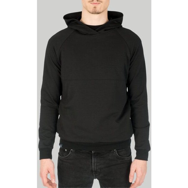 KOLO Berlin Hoodie Jas mit Bauchtasche aus Bio-Baumwolle - schwarz - unisex
