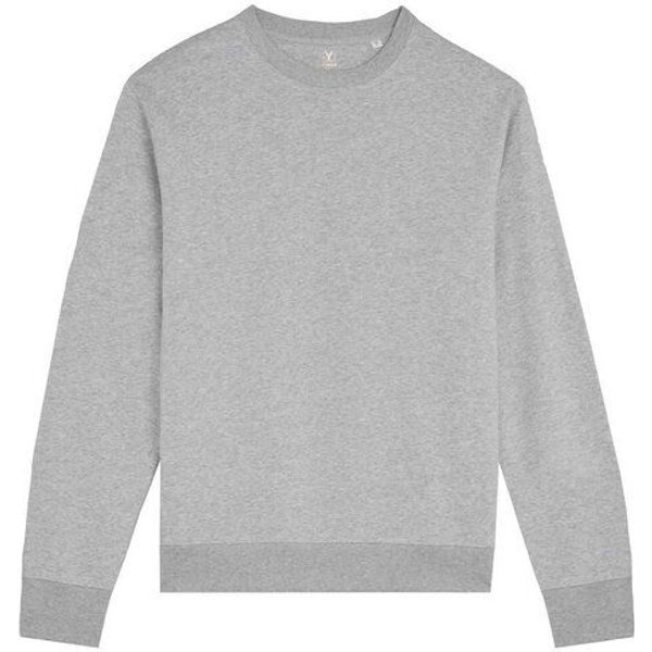 YTWOO Essential Comfort: Unisex Terry Sweatshirt mit Rundhalsausschnitt