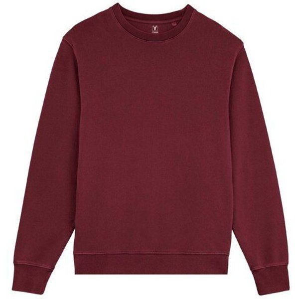 YTWOO Essential Comfort: Unisex Terry Sweatshirt mit Rundhalsausschnitt