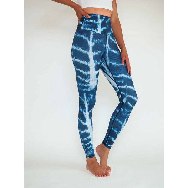 Arctic Flamingo Damen Yoga Hosen OWL | High Waist, aus 78% ECONYL® regeneriertem Nylon