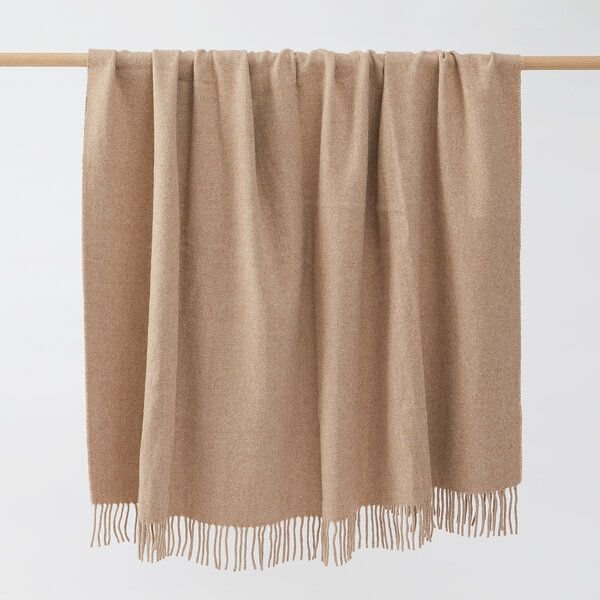 Warmi Lama Wolldecke Puna aus Argentinien, warm, weich, hypoallergen