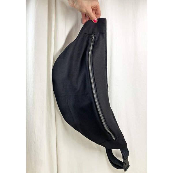 Lena Schokolade HipBag Big schwarz aus Bio-Baumwolle versch. Varianten