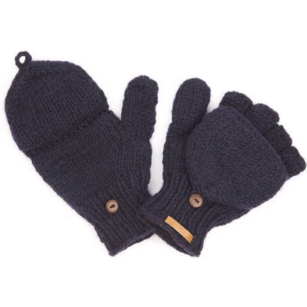 short'n'pietz Schurwollhandschuhe, handgestrickt