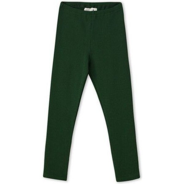 Leela Cotton Kinder Ripp Leggings aus 100% kba-Baumwolle - Feiner Ripp Struktur 2052