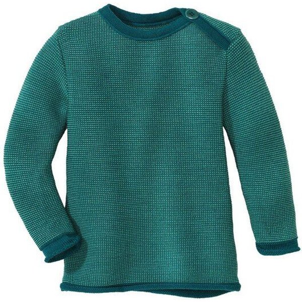 Disana Melange-Pullover bio Merinowolle